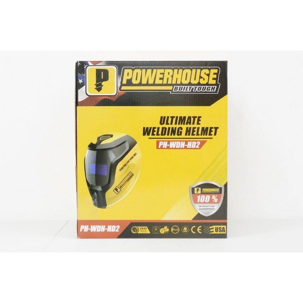 Powerhouse PH-WDH-02 Auto Darkening Welding Helmet | Powerhouse by KHM Megatools Corp. Powerhouse PH-WDH-02 Auto Darkening Welding Helmet | Powerhouse by KHM Megatools Corp.